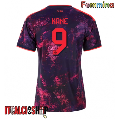 Bayern Munich Harry Kane #9 Terza Maglia Femmina 2026-27 Manica Corta
